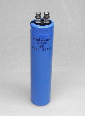 原装日本nichicon尼康NR400V1200UF电解电容器CE85度