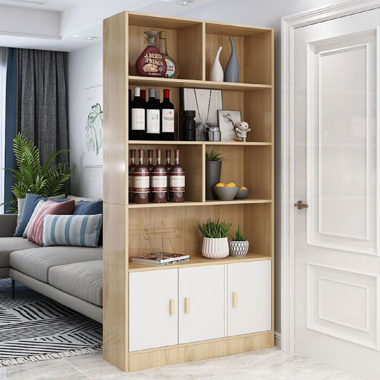 玄关进门隔断鞋柜简约门厅间厅柜客厅装饰餐厅屏风置物架酒柜批发