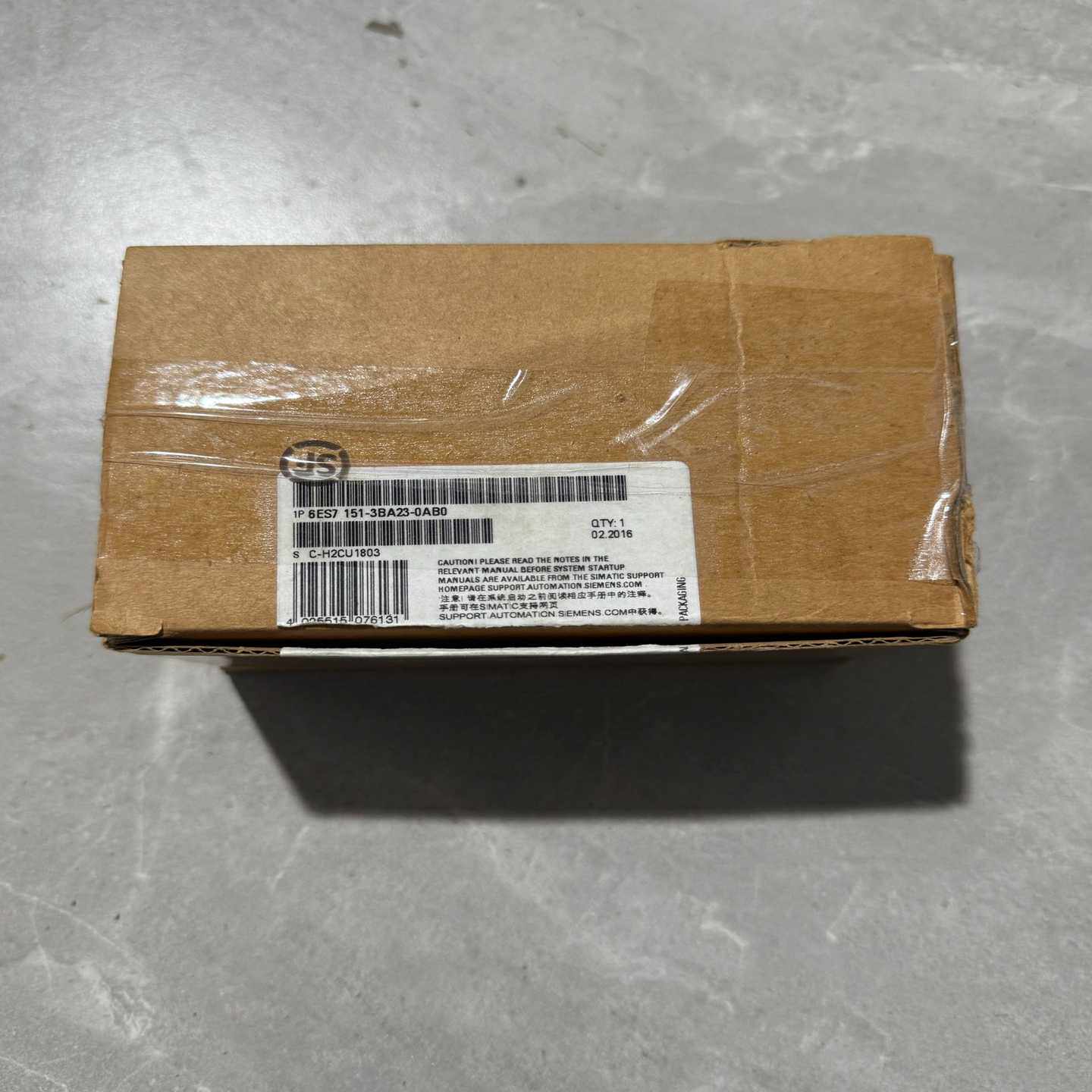 6ES7151-3BA23-0AB0开封（包装盒粘了（零零电子）