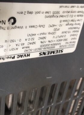 询价-变频器6SE64362BD315CA015K