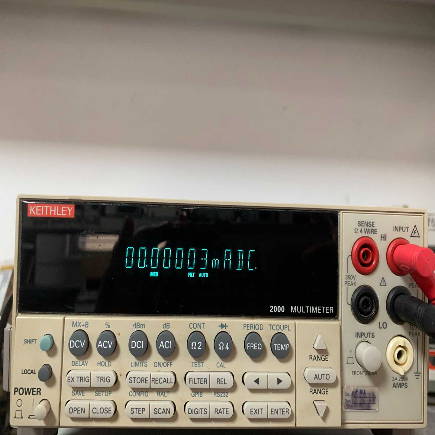 原装美国吉时利KEITHLEY2000实物拍摄--议价商品