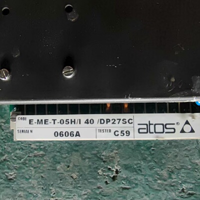 Atos阿托斯EMET05H电子驱动器型号EME-询