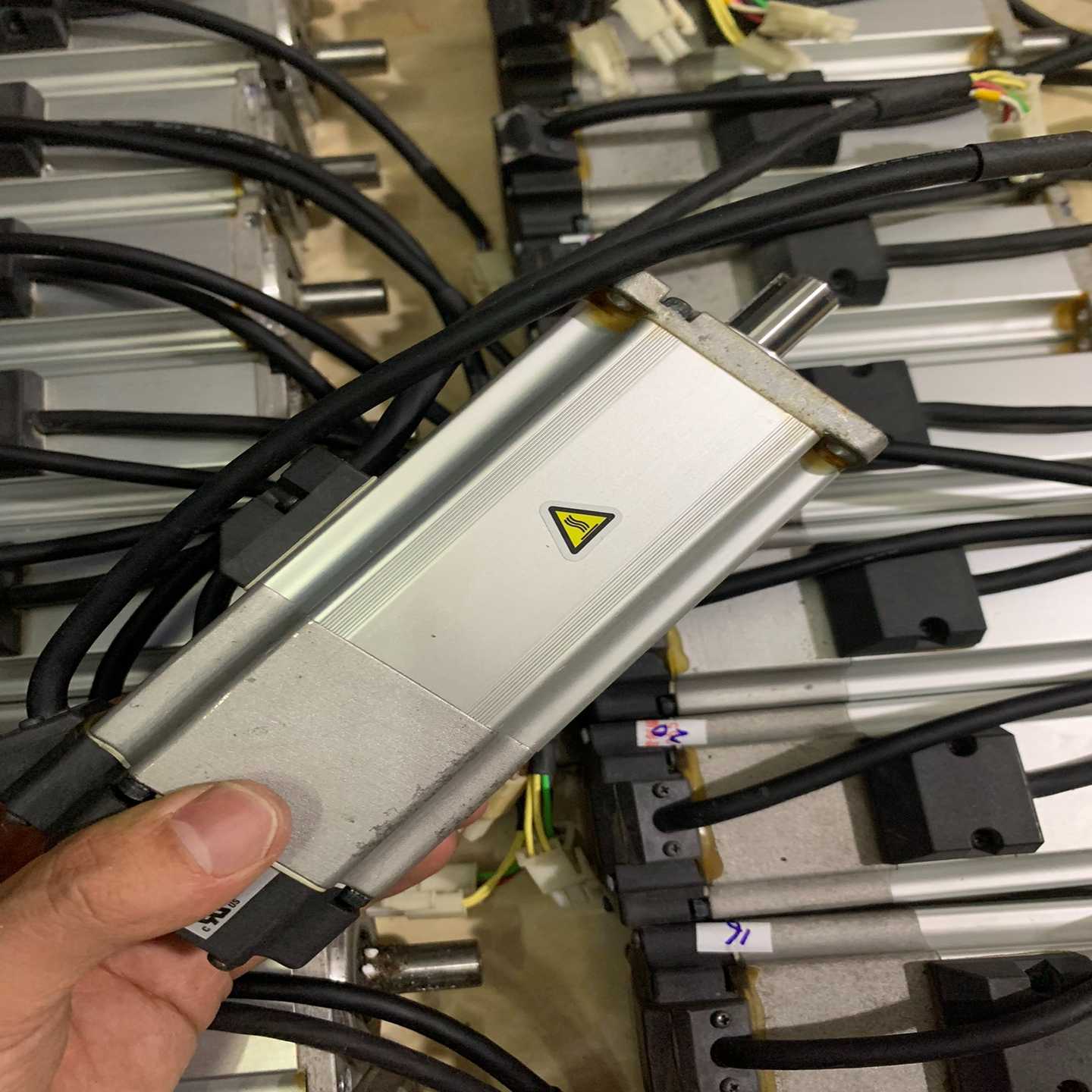 松下A5400w伺服电机带刹车MHMJ042G1V、原装