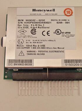 Honeywell 900G020202 51500209004 DI 24VDC 16 CH Control Edge