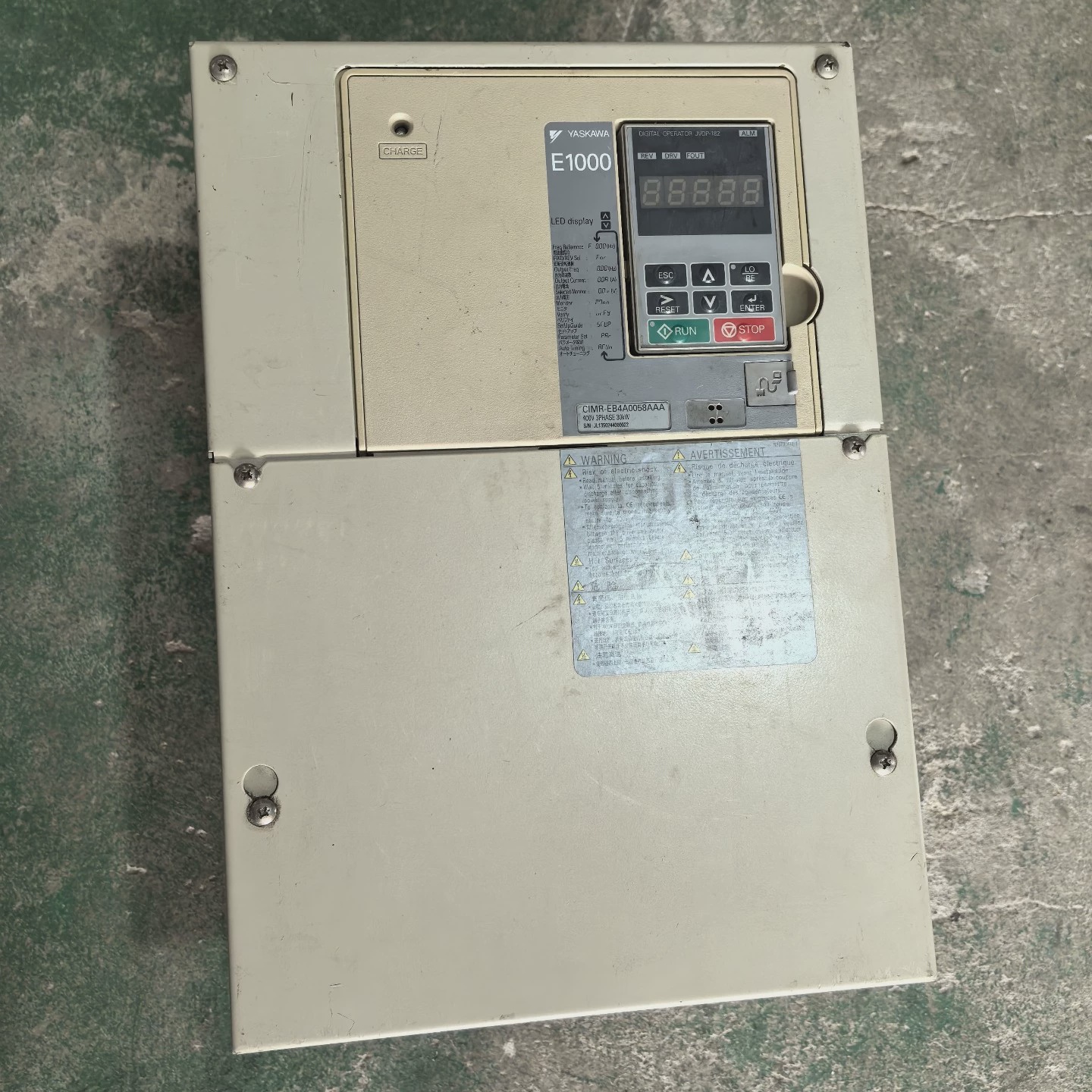 议价安川E1000变频器CIMREB4A0058AAA30议价