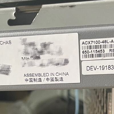 JNP7100-48L-CHAS 交换机 有货 议价-询价