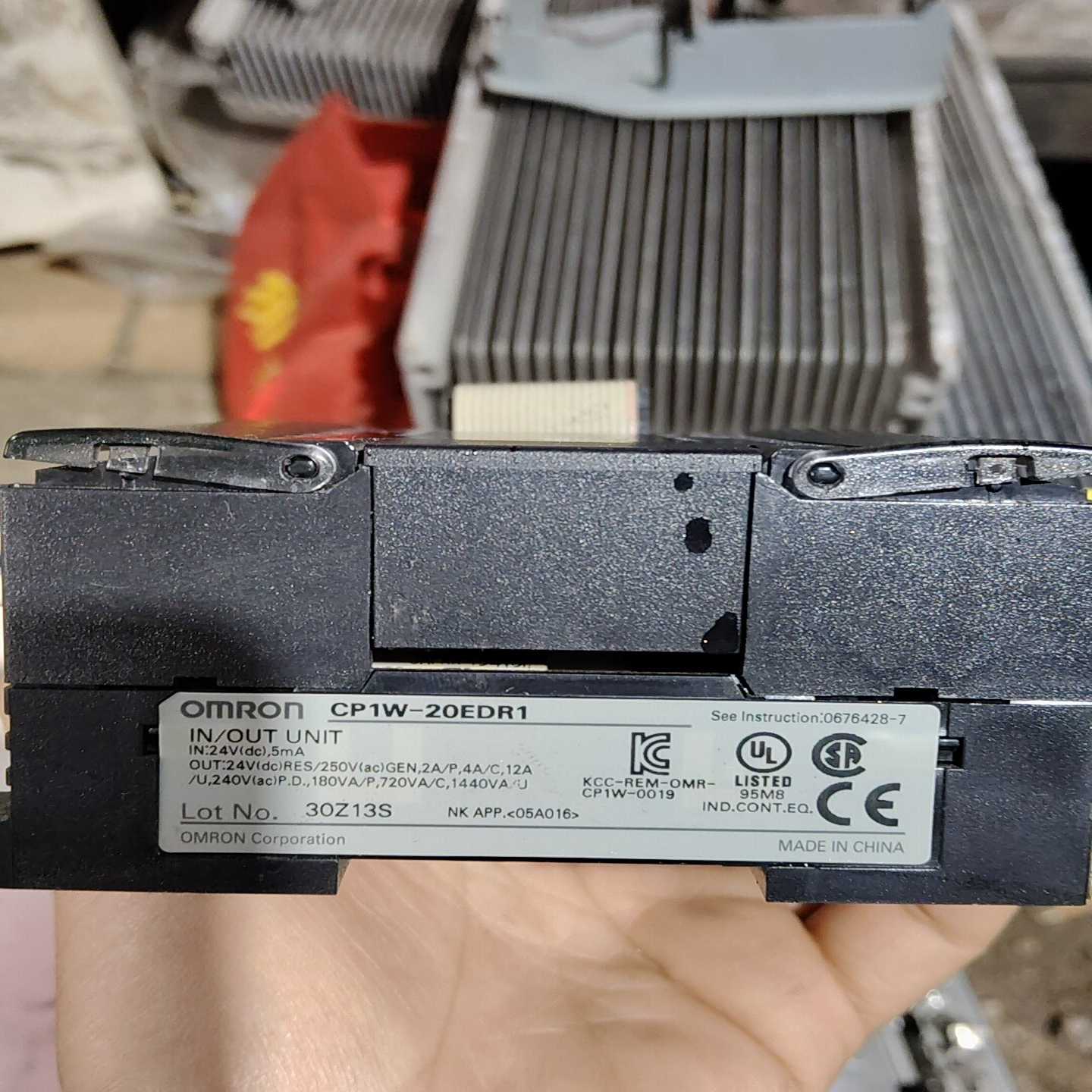 欧姆龙CP1W-20EDR1模块，原装拆机功能完好-议价