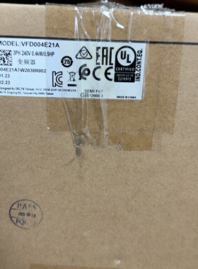议价台达VFD004E21A未使用盒码一致少说明