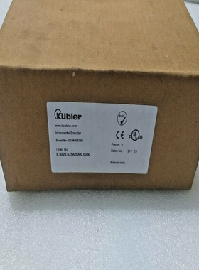 KUMBLER8.5020.835A.5000.0050增量编码器10-30伏直流