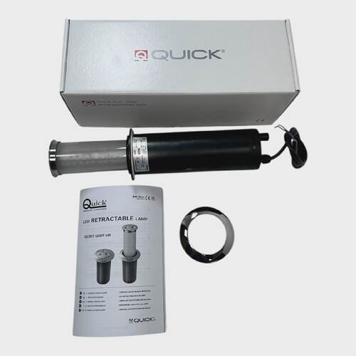 Quick FASP1572X12CF02 Marine SS Polished Secret Retractable