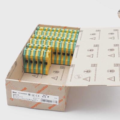 25x Weidmller WPE 16 1010400000 16mm2 SchutzleiterReihenklem