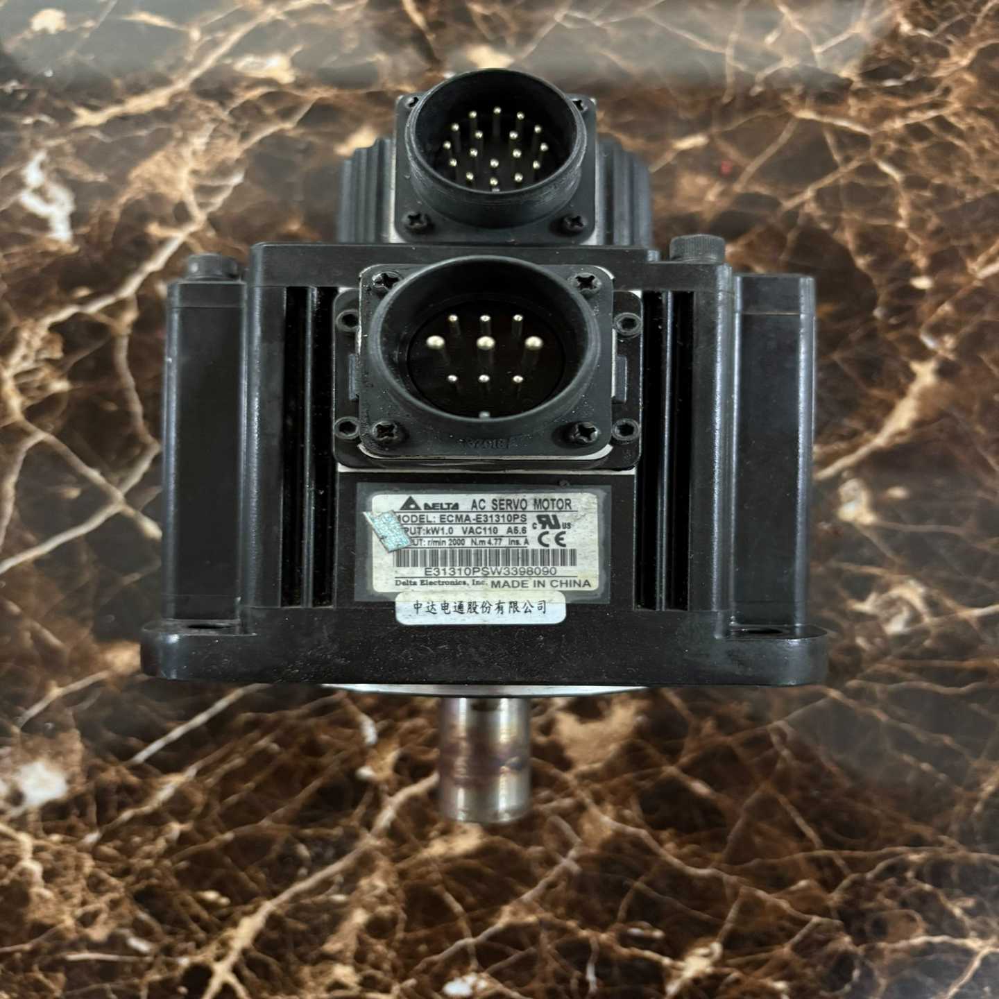 台达AB系列ECMA-E31310PS1KW伺服电机适用