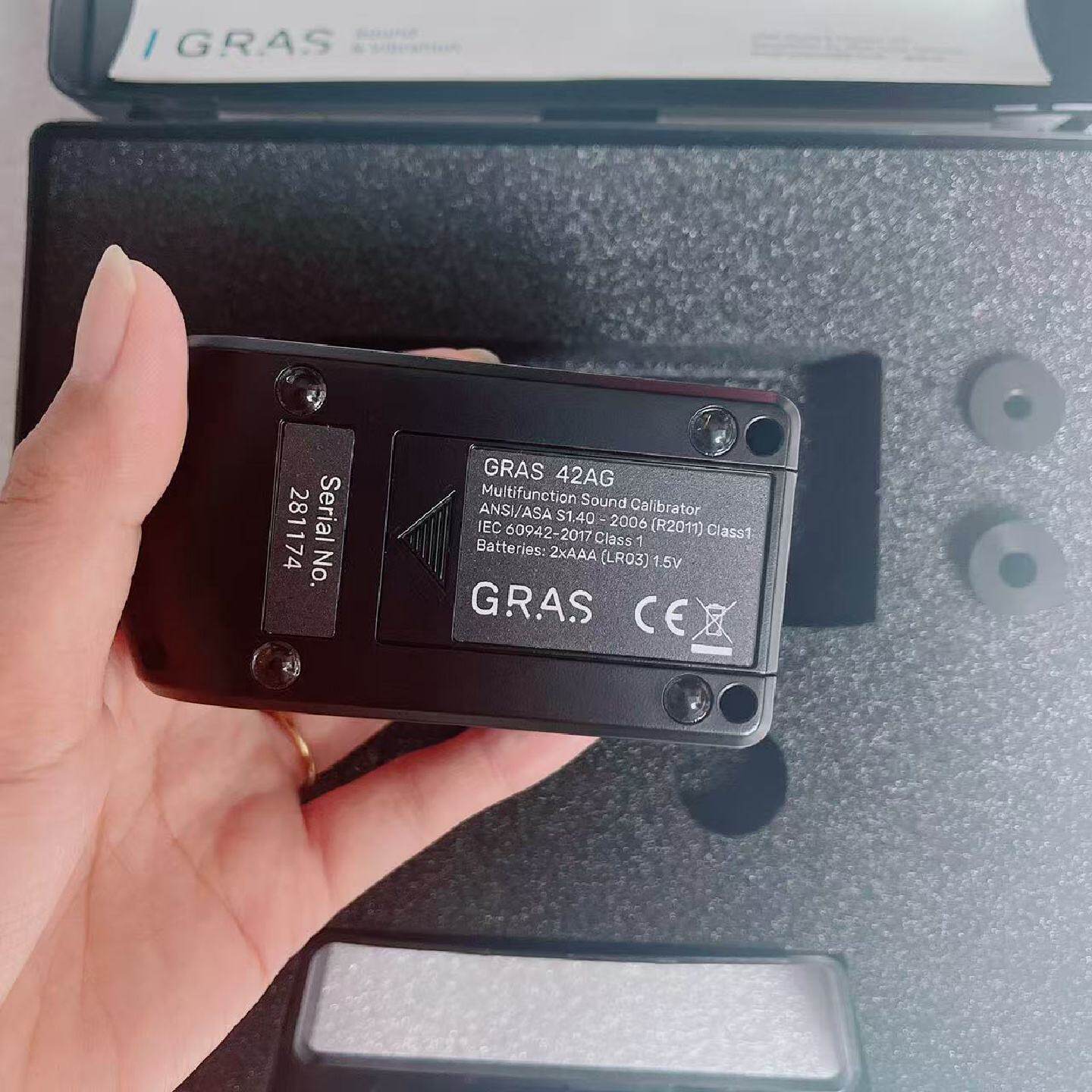 议价GRAS 42AG多功能声音校准器GRAS AA0091线缆GRAS 46DP-1话筒