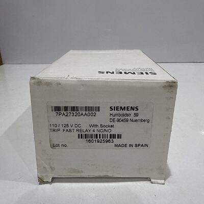 SIEMENS 7PA27320AA002  Instantaneous relay