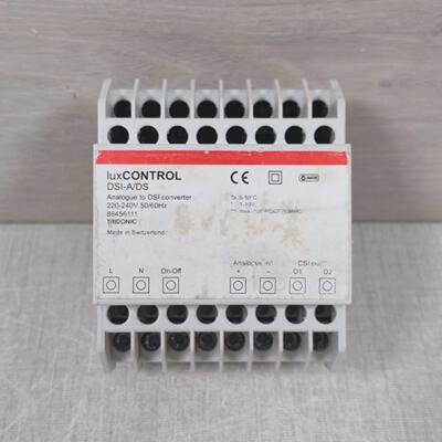 Tridonic 86456111 LuxControl DSIADS Analogue to DSI Converte