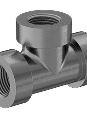 NPTFemale中压镀锌碳钢内丝三通114P417