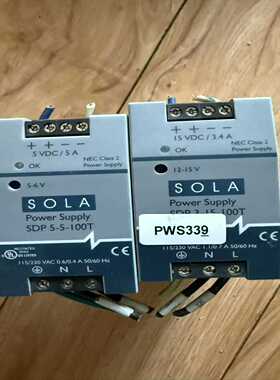 SOLA模块开关电源SDP5-5-100T和3-15-询价