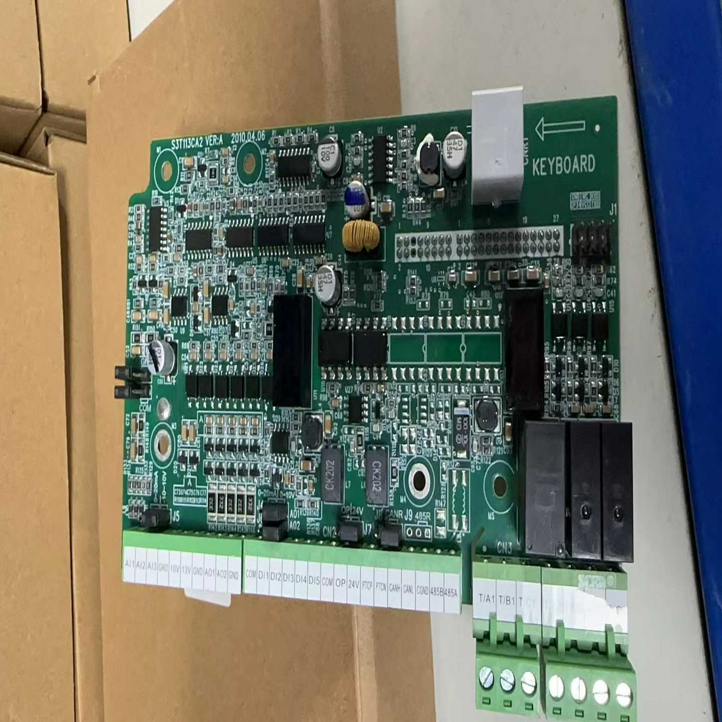 汇川液压电液伺服驱动器IS300/IS580系列接口板，S3【鑫鑫商