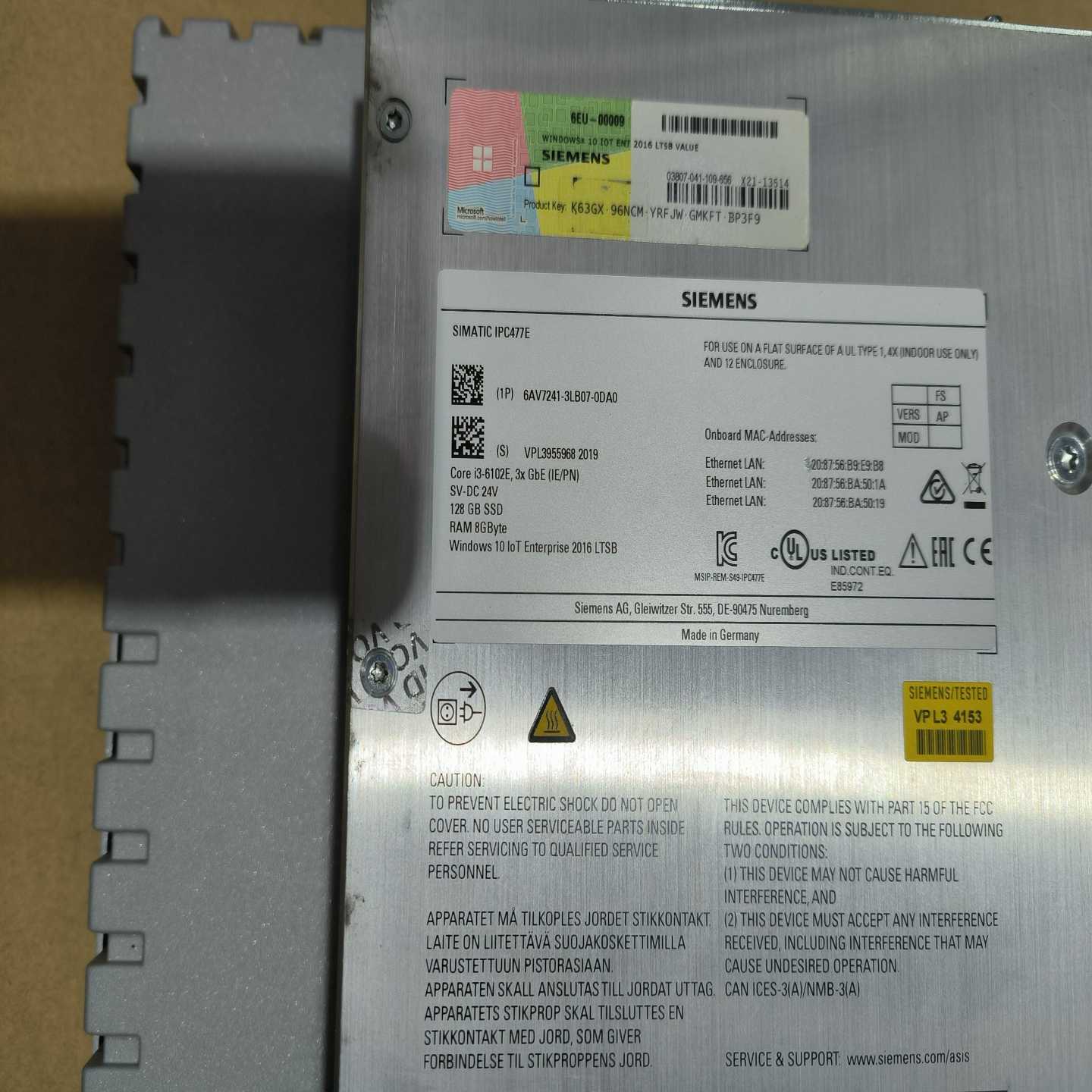 6AV7241-3LB07-0DA099新功能完好少量现货--议价商品