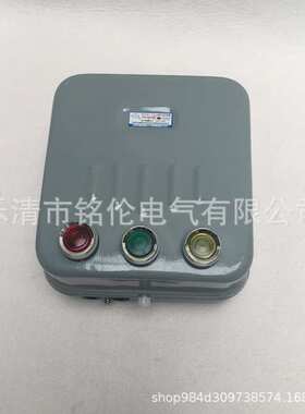 磁力起动器可逆 正反转 QC20-4/NH 40A电磁启动器（带三个按钮）