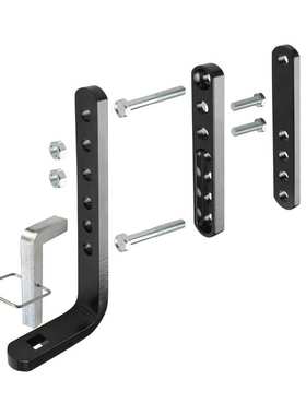 2PCS拖车支撑架重量分布挂接装置控制支架替换件适合3 4 5 6 英寸