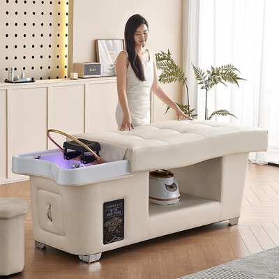 Thai style shampoo bed massage bedside therapy bed