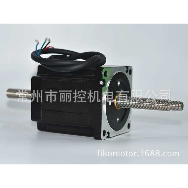 86丝杆电机/86直线电机/86贯通丝杆电机/直径14，导程4