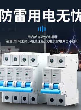 直供 SPD浪涌后备保护器前置开关4P 40KA电涌分断器防雷SCB