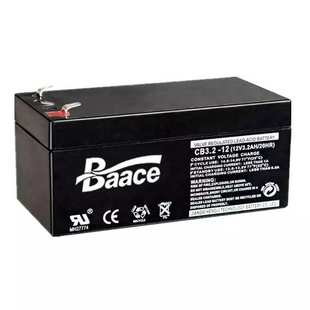 照明电源 恒力蓄电池CB3.2 控制开关 12V3.2AH 电器电源