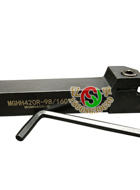 端面切槽刀杆 端面切断数控车刀MGHH420R-98/160