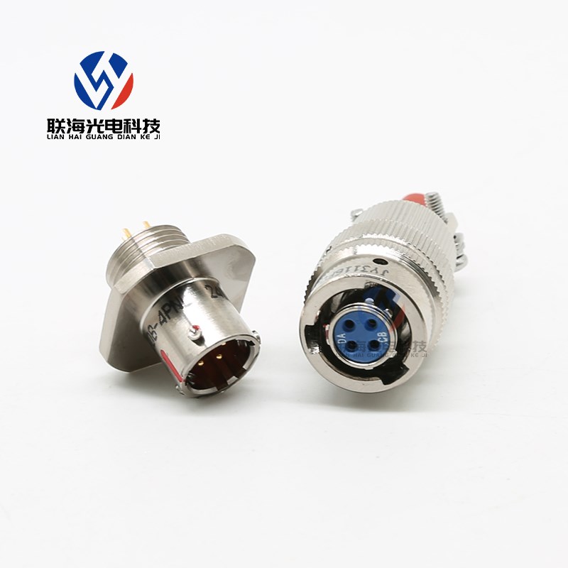 JY系列圆形连接器 JY3111F08-4PNL JY3116F08-4SNL 航空插头 插座