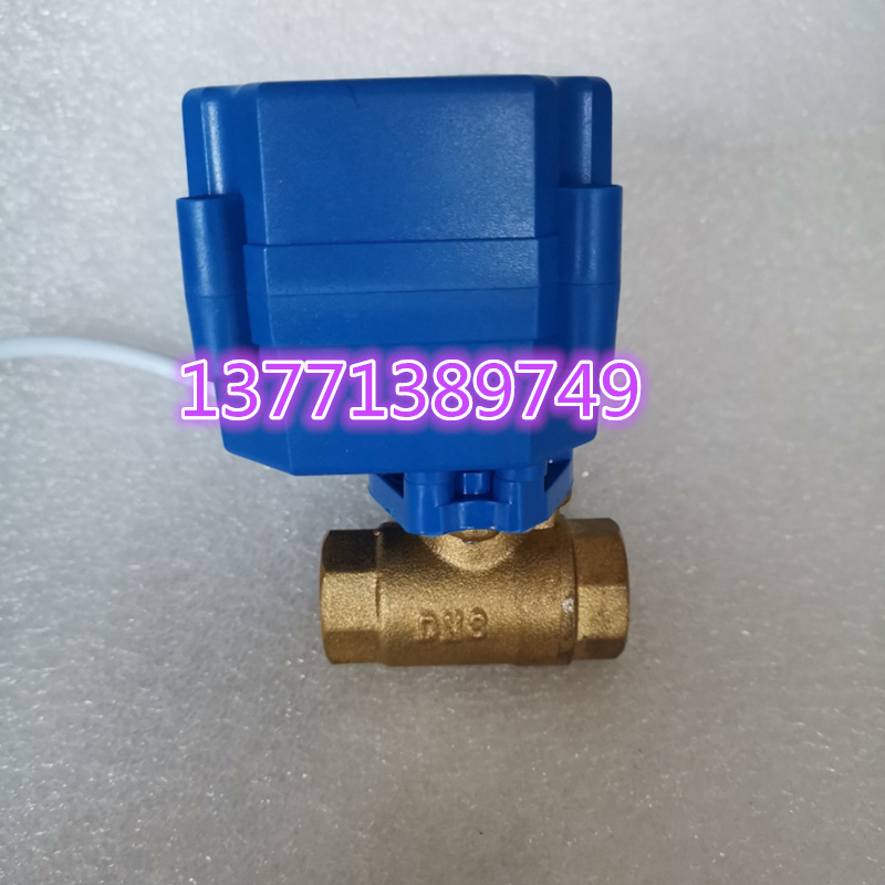 微型电动阀门CWX15Q CR04 AC/DC924V DN8 黄铜 内螺纹 二线断电