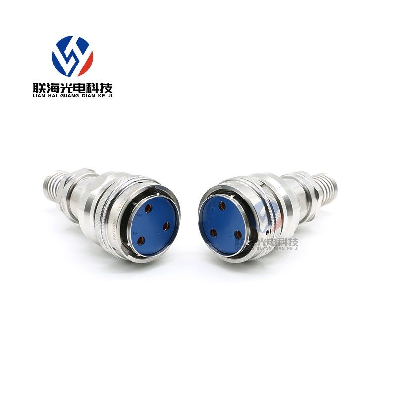 XCE系列 XCD36T3K1P40 XCD36F3Z1D40 圆形连接器3芯航空插头插座