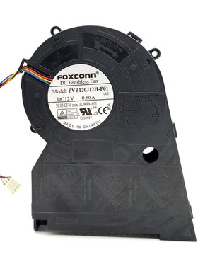 富士康 PVB120J12H-P01 12V 0.80A 一体机风扇 CPU侧吹风扇
