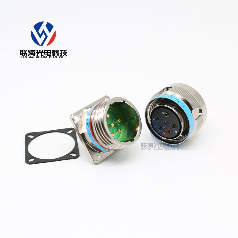 J599III系列J599/26FE06SN-H J599/20FE06PN-H圆形连接器6芯航插