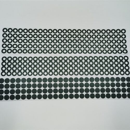 21700青稞纸18650锂电池专用电动工具加厚贴纸绝缘垫片空心实心