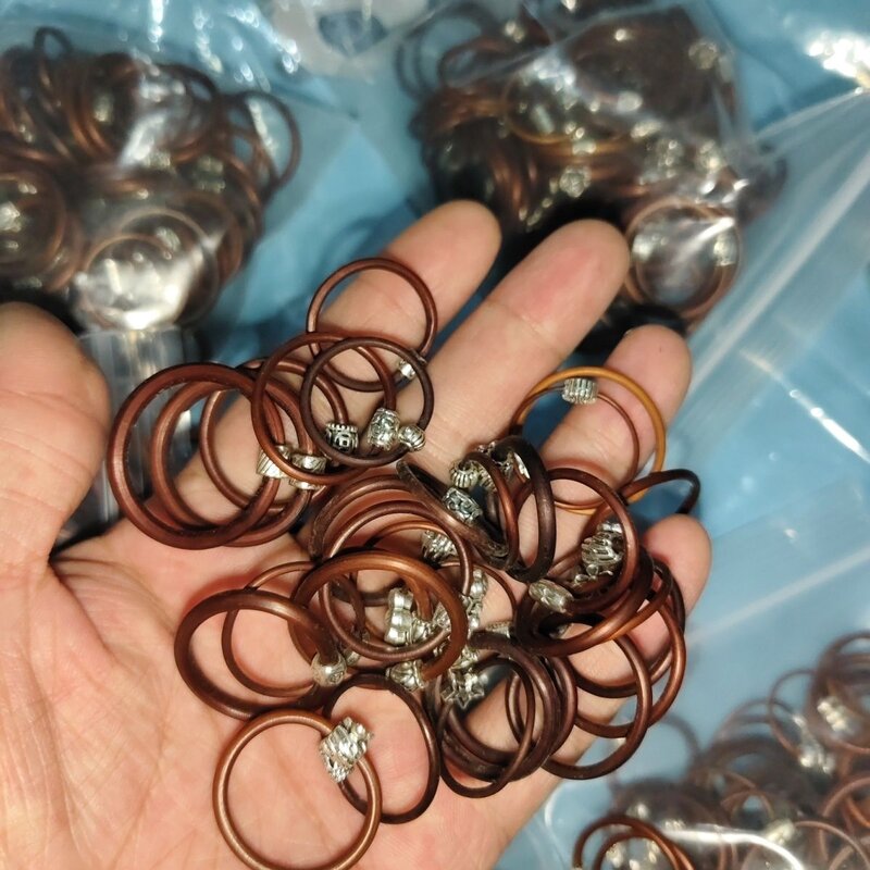 戒指指环鸡血藤藤戒爆款情侣款西藏民族风饰品个性小拇指圈戒