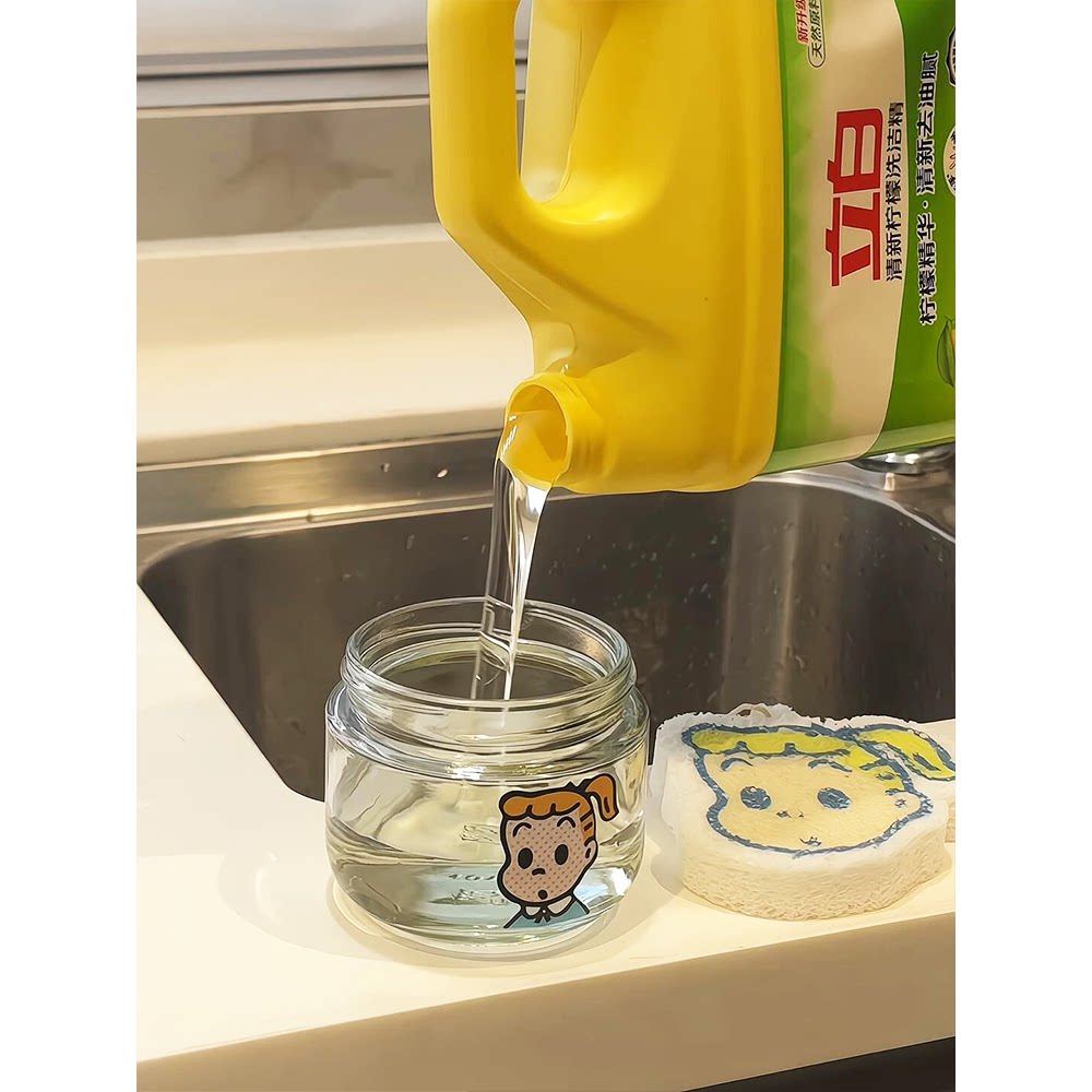 厨房洗洁精按压神器洗碗池水槽按压瓶分装瓶小瓶便携压取器家用