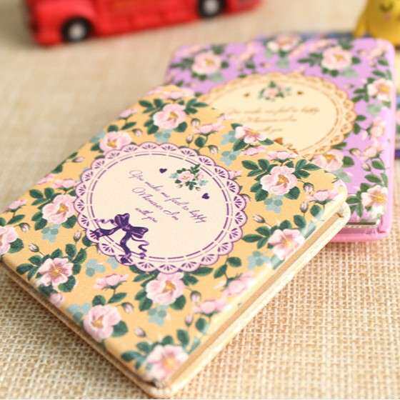 英国巴士折叠化妆镜可爱桌面复古学生小镜子便携镜子收纳宿舍