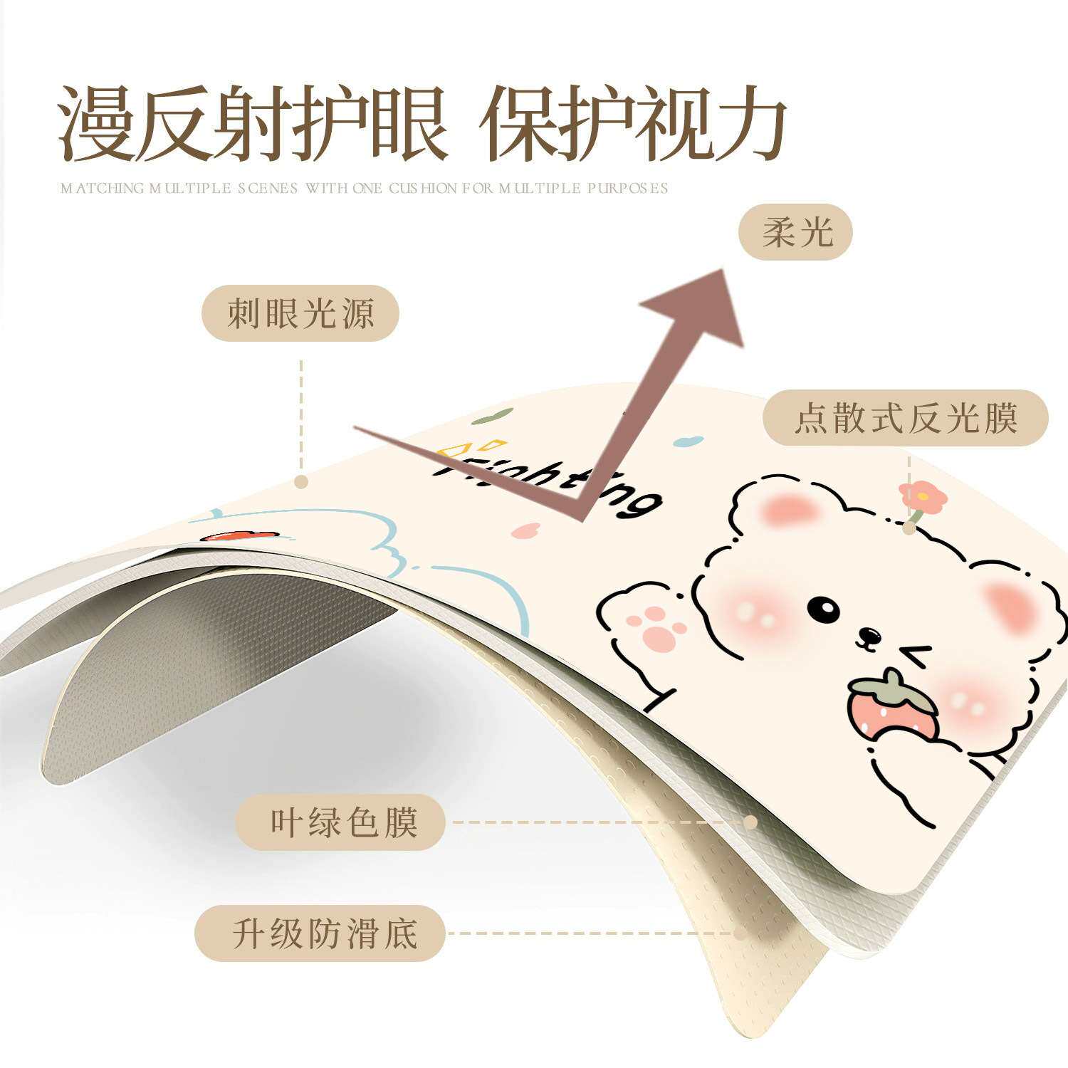 书桌垫子学生学习写字台专用儿童桌面保护电脑办公防水可擦洗桌布