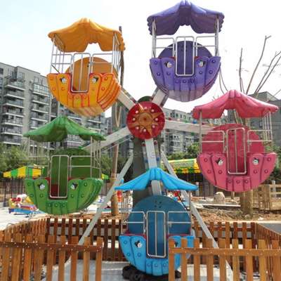 窝囊版大小型摩天轮发光户外游乐园设备工厂家儿童游乐场设施器材