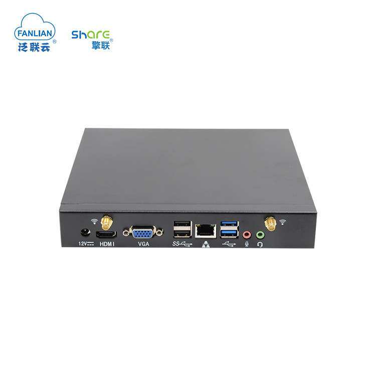 全新瘦客户机桌面云终端便携式minipc迷你主机工控7代i5微型电脑