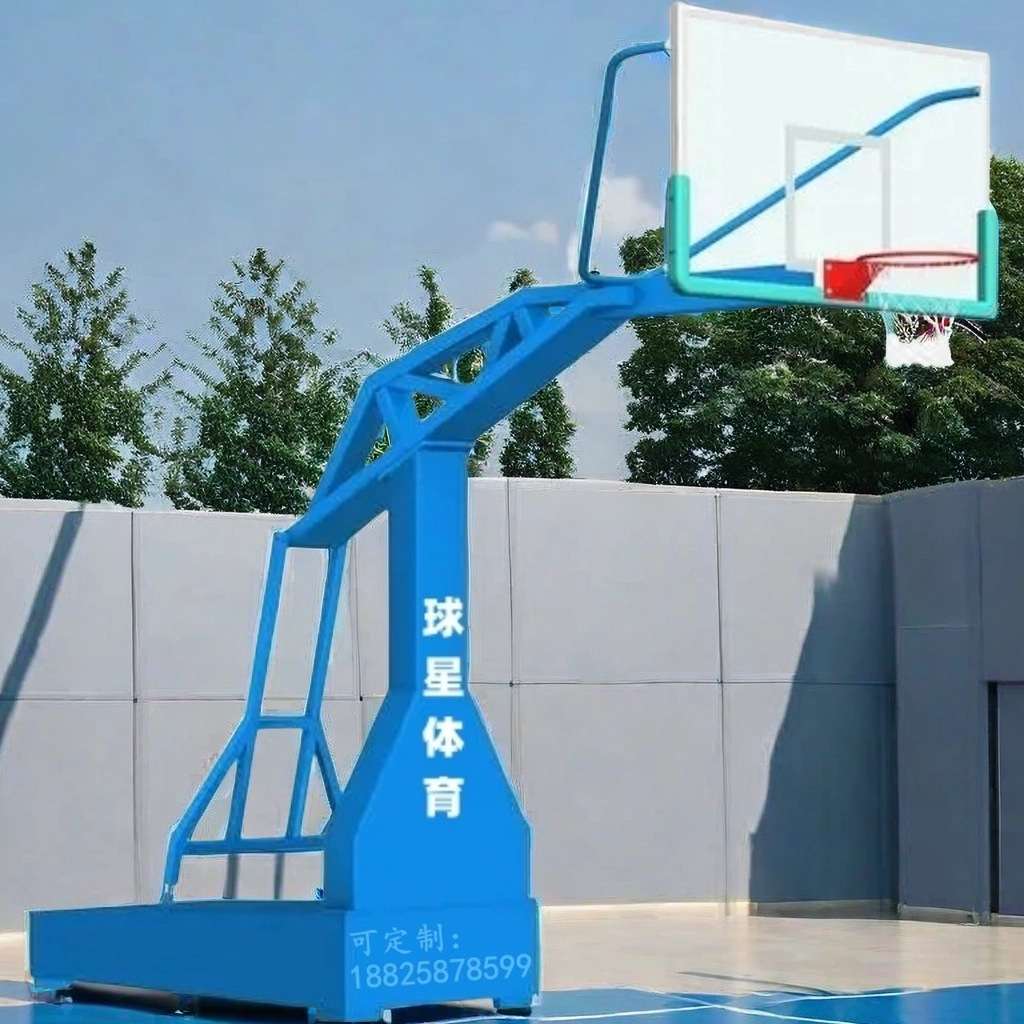 埋地篮球架箱体式儿童升降篮球架移动篮球架户外升降成人学校比赛