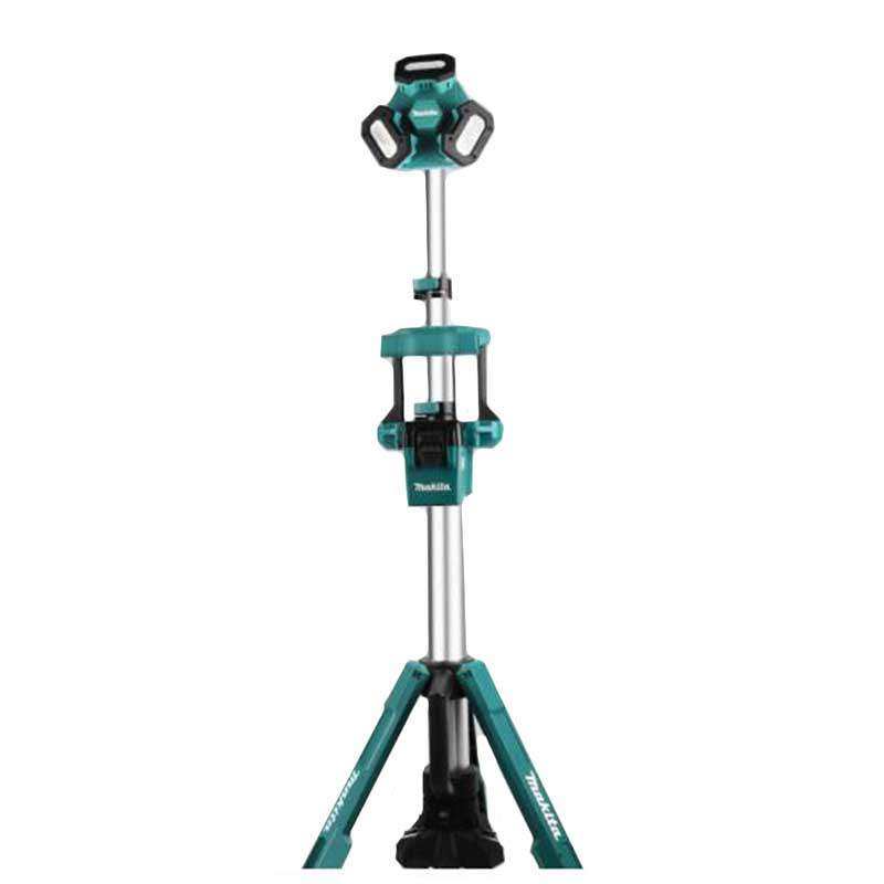 makita牧田充电式照明灯DML814户外立式升降移动便携大面积照明