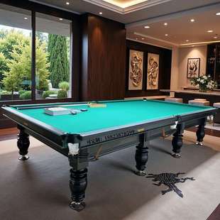 标准成人台球桌 家用棋牌娱乐台球桌 厂家供应俄式 台球桌