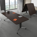 折叠会议桌长条桌培训桌移动拼接办公桌子超大可组合拼接会议桌