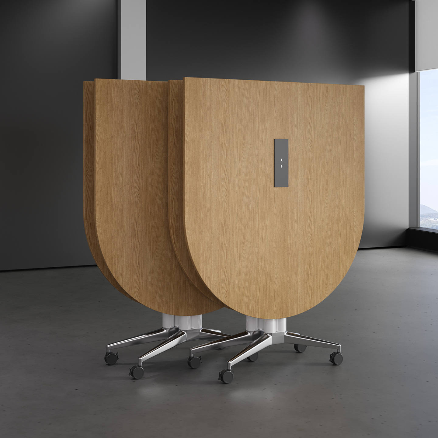 【免费送装】折叠会议桌可移动