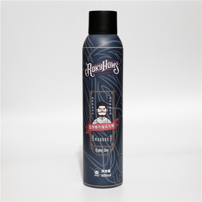 泡沫发蜡罗金霍斯保湿定型慕斯蓬松发胶卷发弹力素男士泡泡摩丝