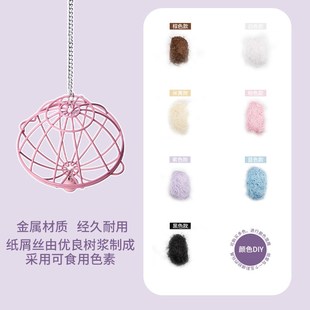 鹦鹉吊球玩具牡丹虎皮玄凤啃咬益智解闷玩具铁球啃咬可悬挂鸟笼配