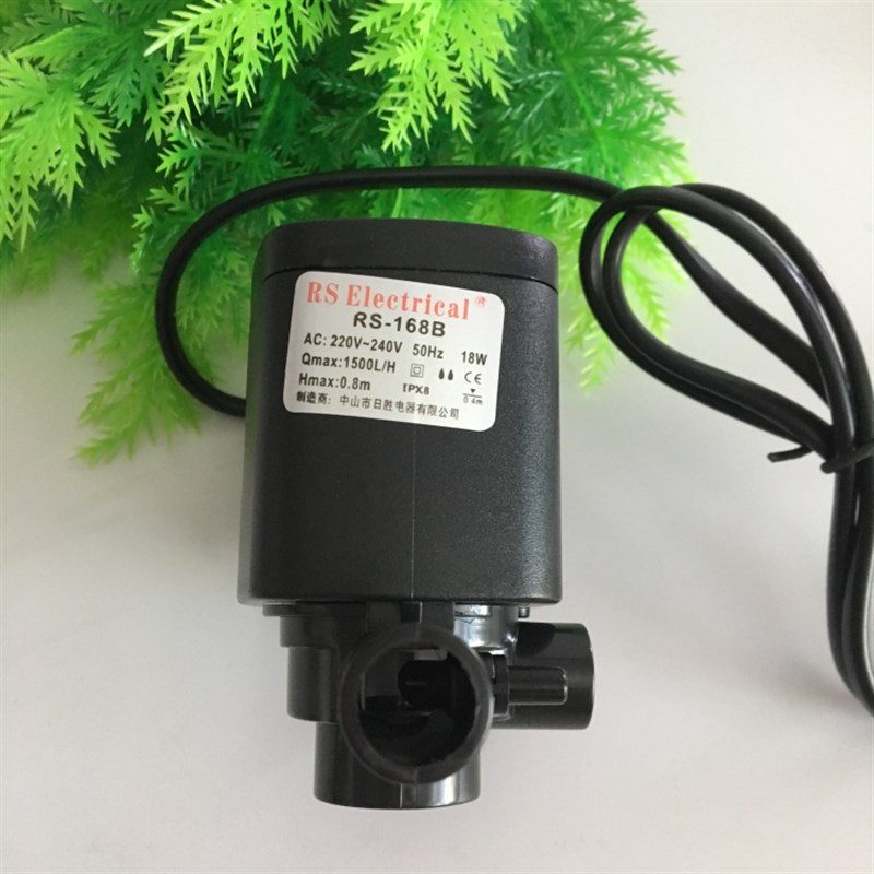 日胜RS-705/168B/268B/368B/468B三合一多功能潜水泵鱼缸水循环泵